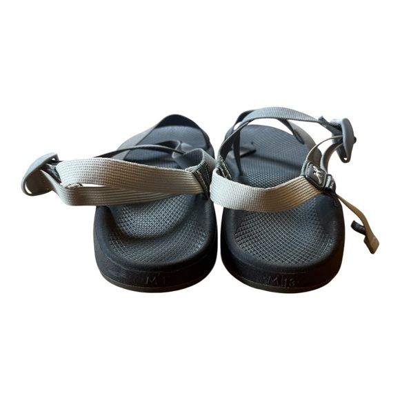 Chaco Mens Size 13 Gray/Black Made In Usa Sandals Hiking - Picture 6 of 11